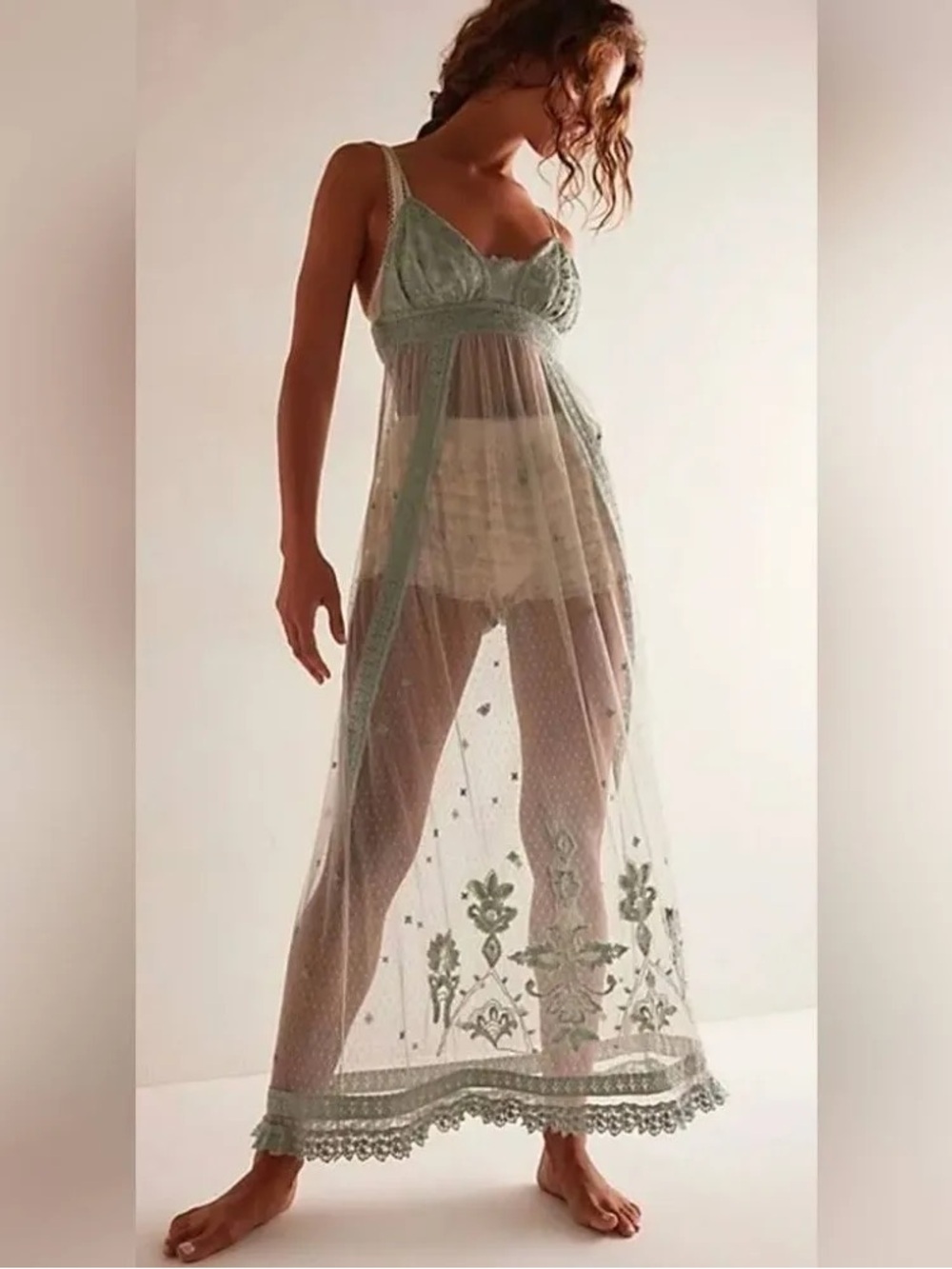 Free People So Into You Maxi Slip - Picture 10 of 14